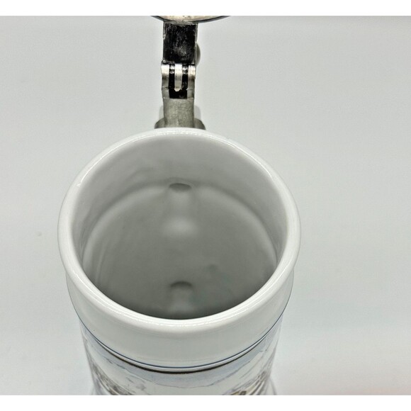 Coors Lidded Beer Stein Mug 1991-1992 Winterfest Limited Edition No 0667 READ - Picture 8 of 9